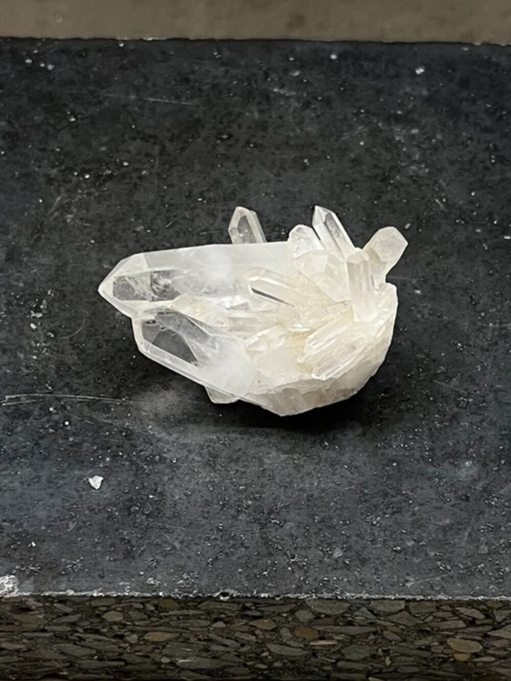 Clear Quartz Raw Natural Crystal Cluster, 2.1 ozs. - Picture 5 of 8